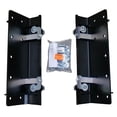 thumbnail image 1 of Demco RV Fifth Wheel Trailer Hitch Mount Kit 6402 Autoslide; Side Brackets For Demco Autoslide and Chevrolet/GMC Puck Systems; Bolt-On; Powder Coated; Steel; With Handle/Safety Pins/Mounting Hardware, 1 of 1