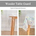 Clear Plastic Tablecloth Protector Heavy Duty Vinyl Table Cover 100% ...