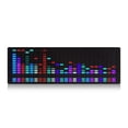 thumbnail image 1 of LED Music Spectrum Rhythm Lights Voice Sensor 1624 RGB Atmosphere Level Indicator with Clock Display(Wire Control), 1 of 7