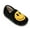 Black Yellow, variant on Cute Smile Face Slippers for Kids Soft Plush House Slippers for Girls Boys with Memory Foam Non Slip Warm Happy Face Shoes for Indoor Outdoor