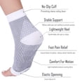 thumbnail image 7 of CFR Plantar Fasciitis Socks - Compression Foot Sleeves - Ankle Brace Arch Support - Pain Relief for Heel Spurs, Edema, Achilles Tendonitis, 7 of 7