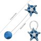 thumbnail image 2 of Alzapaños para cortinas, lazos magnéticos para cortinas, (Juego de 4) ganchos de sujeción para cortinas con perlas de estrella de mar, Clips para ventanas decorativas bohemias pequeñas, 2 of 5