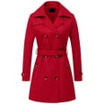 thumbnail image 1 of Gabardina Chrisuno Lightbreaker roja para mujer, 1 of 7