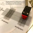 thumbnail image 4 of Record Player Speed Disk, Dual Sided Design Multifunctional Turntables Tachometer Disc  for Home, 4 of 7