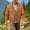 #271-Brown, variant on Men's Stand Collar Zip Up Military Field Jacket Multi Pocket Long Sleeve Casual Work Outer Coat For Men Gift