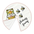 thumbnail image 2 of KLL Gnome Sweet Honey Christmas Tree Skirt 30" ,Party Decorations Farmhouse for Christmas Decorations Holiday Party, 2 of 6