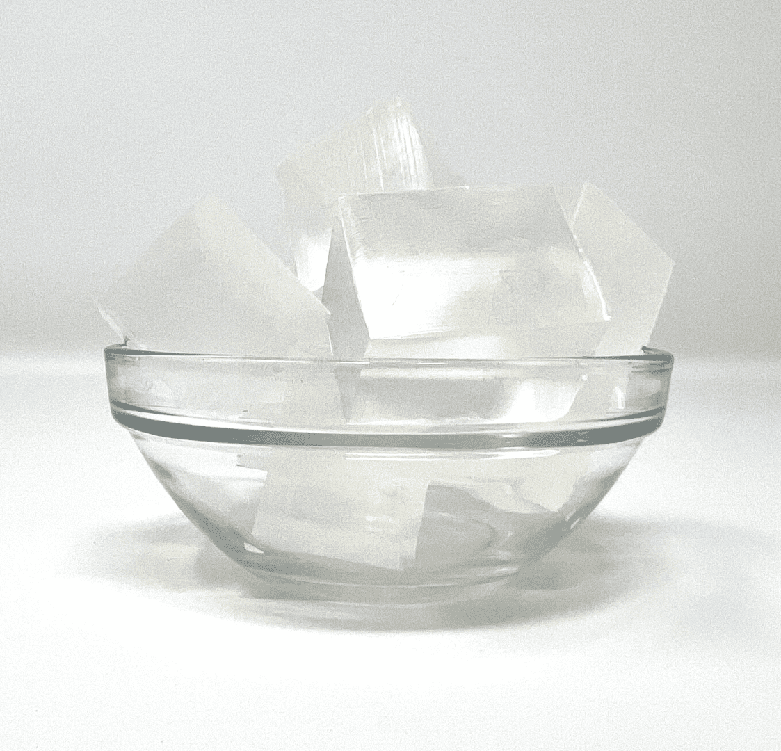 ULTRA CLEAR TRANSPARENT ORGANIC GLYCERIN MELT & POUR SOAP BASE 100% PURE by H&B OILS CENTER 2 LB