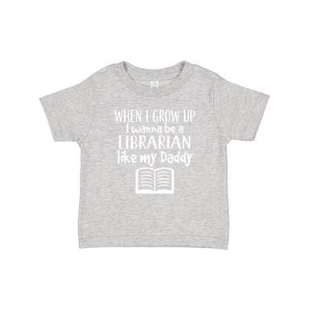 

Inktastic Future Librarian Like Daddy Gift Baby Boy or Baby Girl T-Shirt