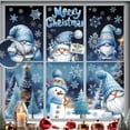 thumbnail image 4 of Película para ventana, película para ventana, calcomanías para ventana, calcomanía para ventana, calcomanía para ventana, Papá Noel azul, Navidad, centro comercial, tienda, fondo, decoración, calcoman, 4 of 5