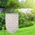 thumbnail image 3 of Zufioo Cute Flower Print Garden Decoration Flags, Sun-resistant and Wrinkle-resistant Flags, Balcony, Terrace, Garden Decorations, Home Decorations-One Size, 3 of 7