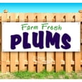 thumbnail image 1 of Farm Fresh Plums 13 oz Vinyl Banner With Metal Grommets, 1 of 4