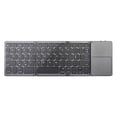 thumbnail image 1 of Mini Bluetooth USB Charging Keyboard Touchpad Inalámbrico Plegable Slim Keypad PC Tablet Laptop Jumpingount PJ6778-01, 1 of 2
