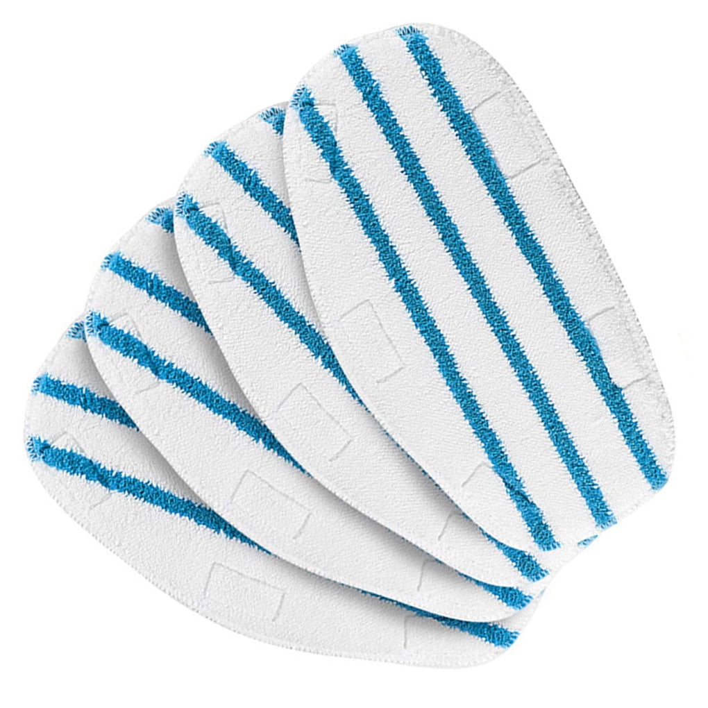 1 Set of 4pcs Mop Heads Steamer Mop Pads Washable Mopping Cloth Replacement for PurSteam ThermaPro