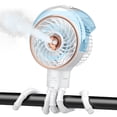 thumbnail image 1 of Ventilador portátil para cochecito Ausic con nebulizador de 100 ml y trípode, 1 of 7