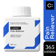 Cabinet Low Dose Aspirin, Enteric Coated Baby Aspirin 81mg, 365 Ct