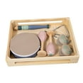 thumbnail image 4 of Bunblic Wooden Percussion Instruments Toy with Wood Tray Educational Sensory Enlightenment Toddlers Musical Instruments for Preschool, 4 of 8