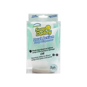 Scrub Daddy Refillable Dish Washing Liquid Dispenser Soap Daddy, Clear and BPA Free Plastic, Dual Action Pump and Squeeze, 13.25 fl. oz., 1 Count