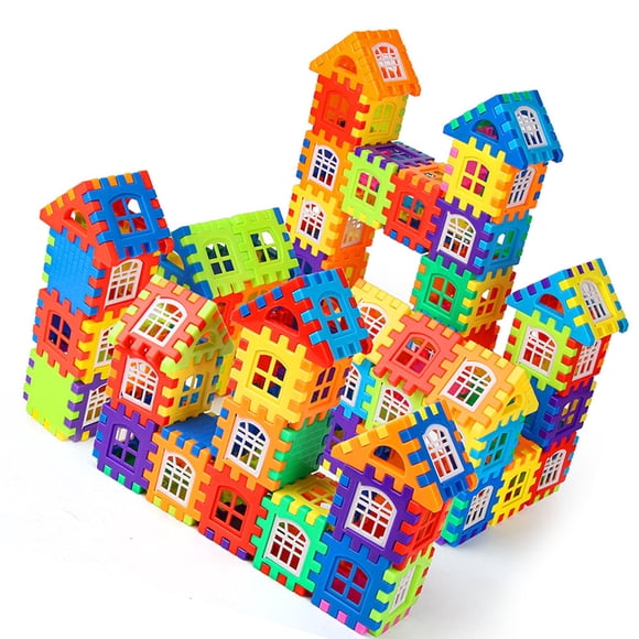 Juegos De Construcción De Bloques Grandes De La Casa, Bloques De Gran Tamaño 3D Buildler Block Toy Para La Escuela Para Niñas