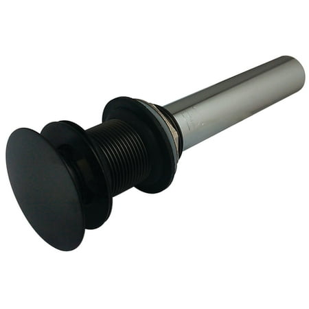 

Kingston Brass EV7005 Push Pop-Up Drain without Overflow 22 Gauge Oil Rubbed Bronze