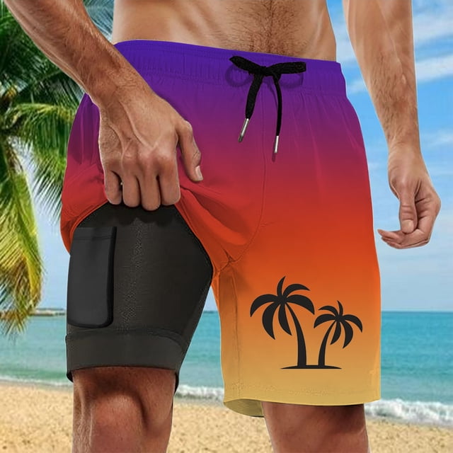 WILLBEST Pantalones Cortos Cortos para Hombre, Estilo Europeo y de Color Liso, Elásticos, de Verano, Informales, Holgados, Cómodos y Ligeros, con Bolsillos para Entrenar.