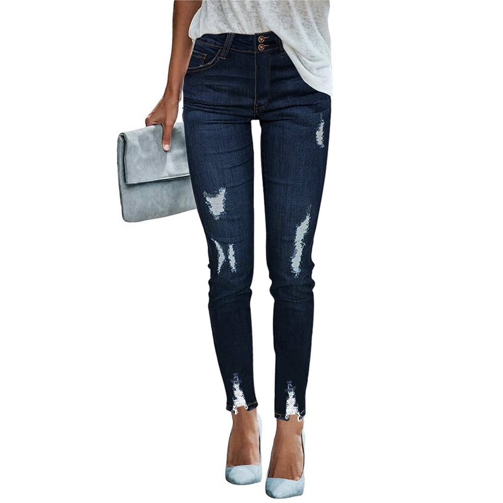 calf length jeans