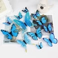thumbnail image 2 of Pegatinas de mariposa tridimensionales de simulación de una sola capa Fondo creativo para el hogar Pegatinas de mariposa Decoración de pared para habitación de niños Pegatinas de pared 3d, 2 of 6