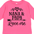 thumbnail image 4 of Inktastic Nana Papa Love Me Grandchild Boys or Girls Long Sleeve Toddler T-Shirt, 4 of 5