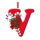 thumbnail image 1 of Adorno navideño con letras, decoración navideña colgante, decoración decorativa DIY para colgar. V, 1 of 9
