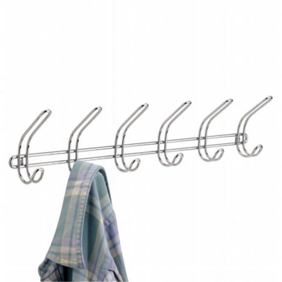 InterDesign 44032 Chrome Wall Mounting Rack