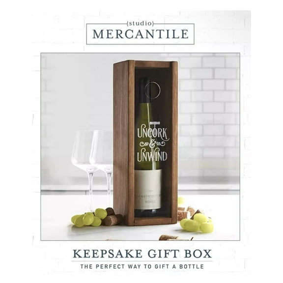KEEPSAKE GIFT BOX.   THE PERFECT WAY TO GIFT A BOTTLE