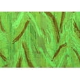 thumbnail image 1 of Ahgly Company Indoor Rectangle Oriental Green Modern Area Rugs, 2' x 4', 1 of 4