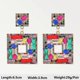 thumbnail image 1 of Summer Beach Beads Crystal Geometric Dangle Earrings For Women Boho--10|Model code4334 10, 1 of 5