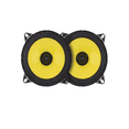thumbnail image 1 of Altavoces De 4 Pulgadas Para Auto Car Audio Negro/Amarillo, 1 of 4
