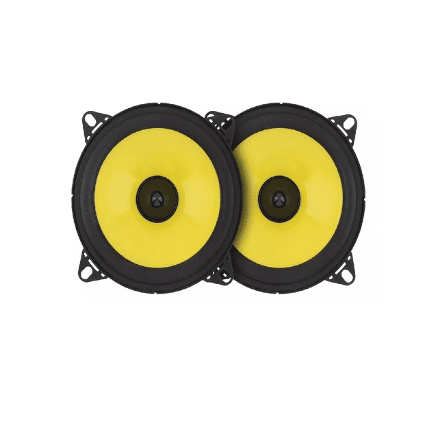Altavoces De 4 Pulgadas Para Auto Car Audio Negro/Amarillo