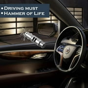 3 in 1 Multi-function Bluetooth Headset With Mic Compatible with Dual USB Car Chargers and Safety Hammer