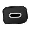 thumbnail image 3 of Porta pañuelos genérico para coche, práctico organizador de pañuelos para uso diario Negro, 3 of 9