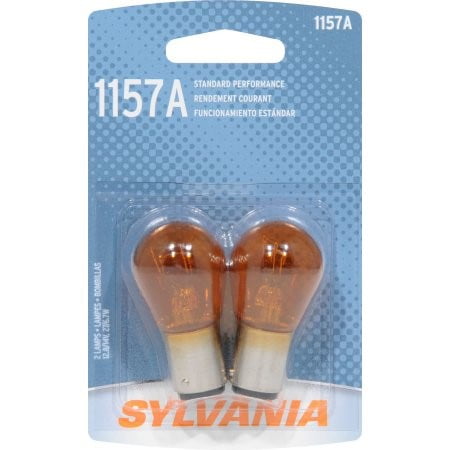 SYLVANIA 1157A Basic Miniature Bulb, (Pack of 2)