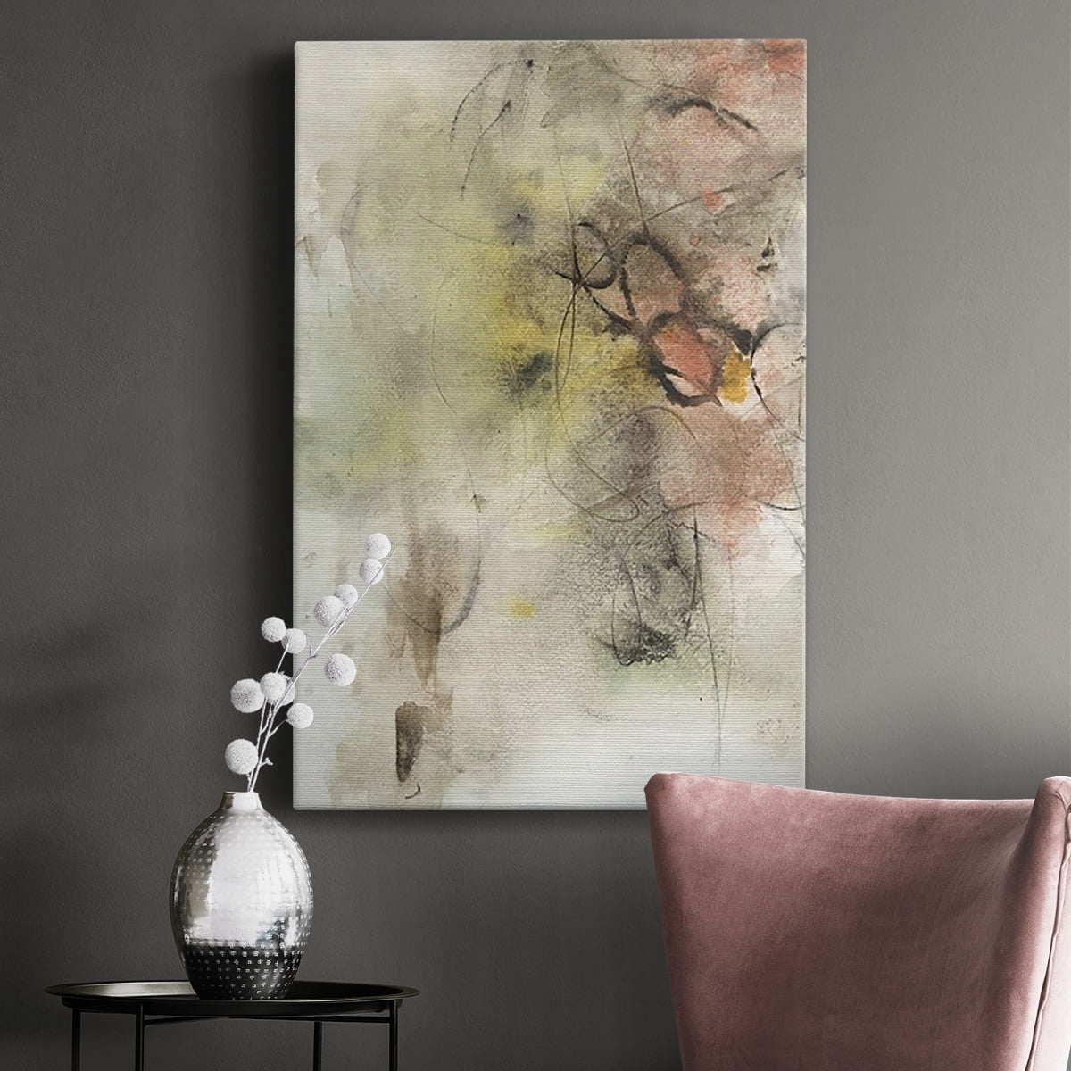 Soft Inspiration III Premium Gallery Wrapped Canvas - Ready to Hang