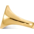 thumbnail image 3 of 14K Yellow Gold 14.0X13.0mm Open Back Mens Signet Ring (Size 9) Made In United States rs133, 3 of 5
