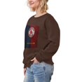 Boston_Red_Sox Women's Fleece Pullover Fashion Sweatshirt Casual Long
