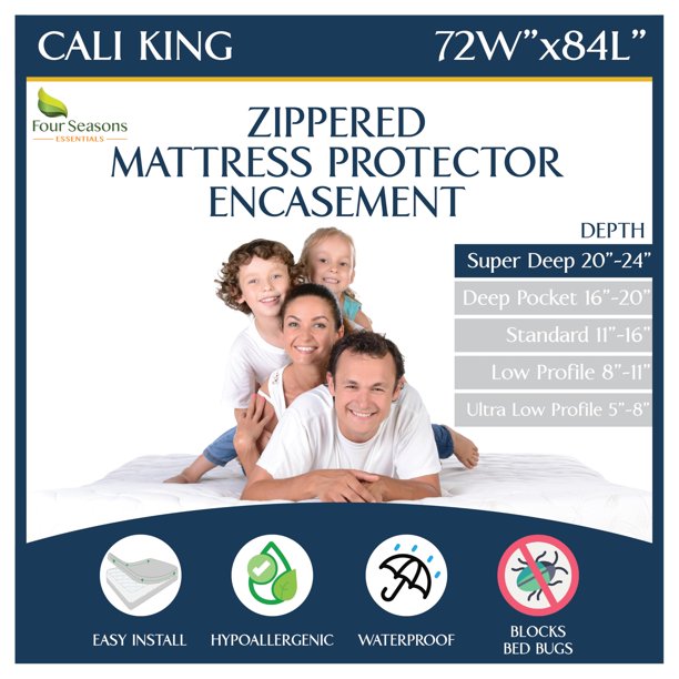 Funda de colchón Four Seasons Essentials Cal King Size