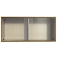 thumbnail image 4 of Alacena Gabinete Superior Madesa Emilly 2 Puertas Correderas Cristal - Marrón Madesa G25125EMMB, 4 of 5