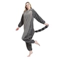 thumbnail image 3 of Unisex Adult Onesies Animal Cosplay One Piece Pajamas Kigurumi Sleepwear Costume, 3 of 5