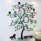 thumbnail image 1 of DIY 3D Pegatinas de pared Vida familiar creativa Árbol Marcos de fotos Acrílico de cristal Calcomanías extraíbles Arte Mural para sala de estar Dormitorio Etiqueta Decoración para el hogar Xemadio 2021955-3, 1 of 8
