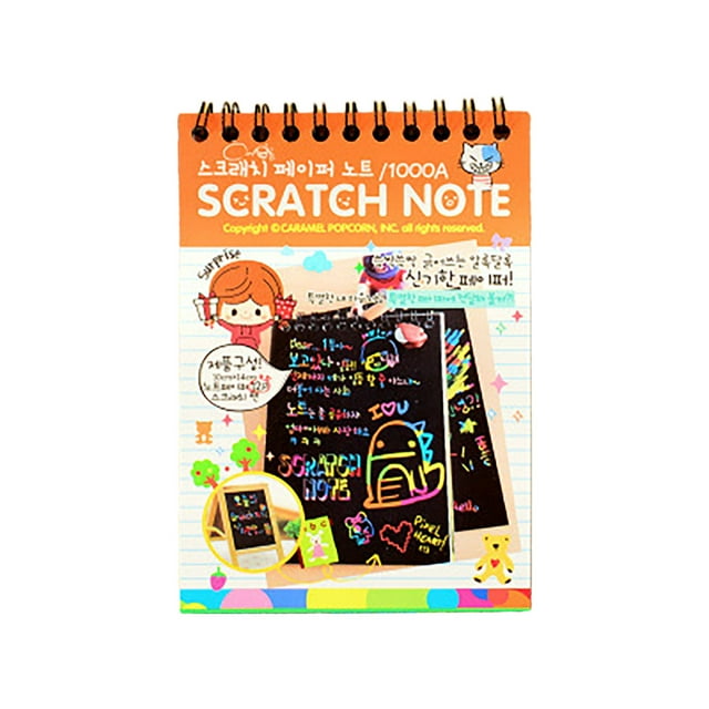 Children Painting Hand-painted Scratch Drawing Graffiti Book Manual Diy Scratch Drawing Paper Educational Toy Ma-gic Scratch Drawing Book