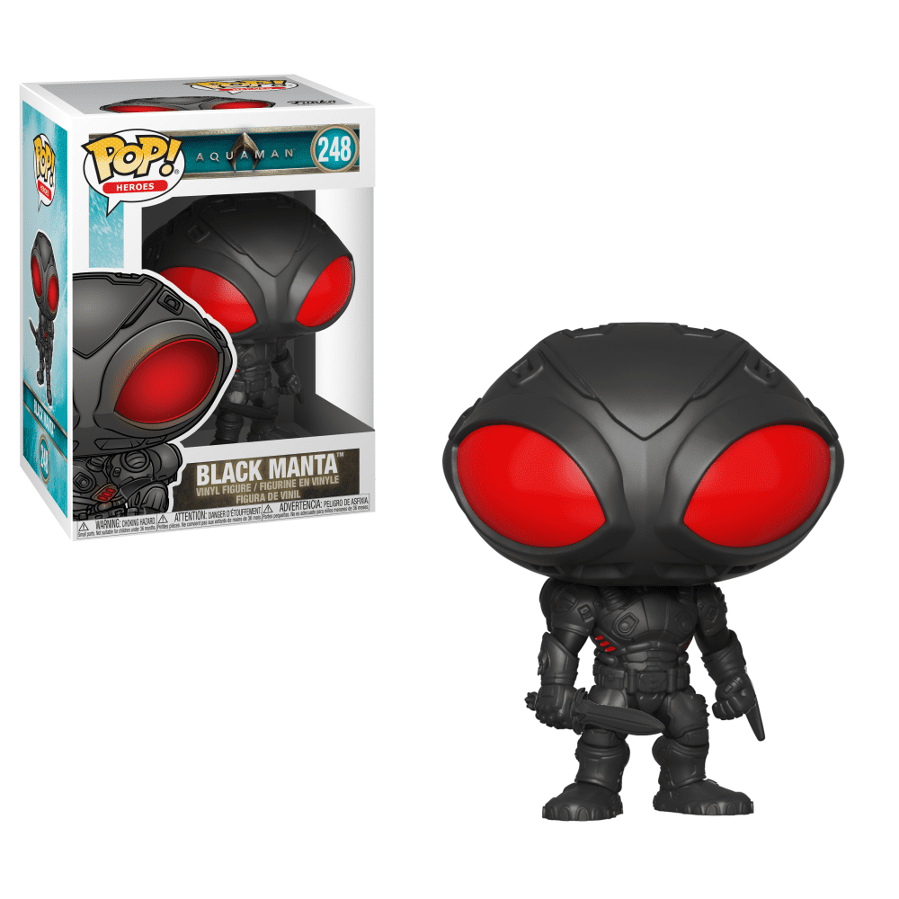 Funko POP! Vinyl Figures: Heroes Aquaman Black Manta Hematite