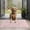 Easter and Mini, variant on Easter and Mini Bunnies Light Pink Pattern Indoor Door Mat 16"x24", Washable Non-Slip Decorative Rug for Entrance, Kitchen, Bathroom