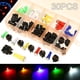 thumbnail image 3 of 30PCS 12V Coche Yate Barco LED5050SMDT5T10 Luz del tablero + Asiento Verde Rojo / Blanco / Azul / Amarillo esquí esquí Gafas de esquí, 3 of 5