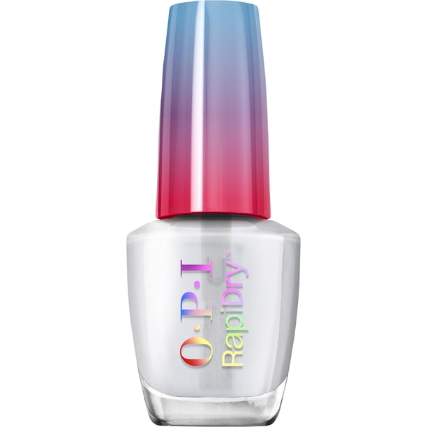 Esmalte de uñas OPI RapiDry Clearly Fast Clear Coat 3 en 1 vegano