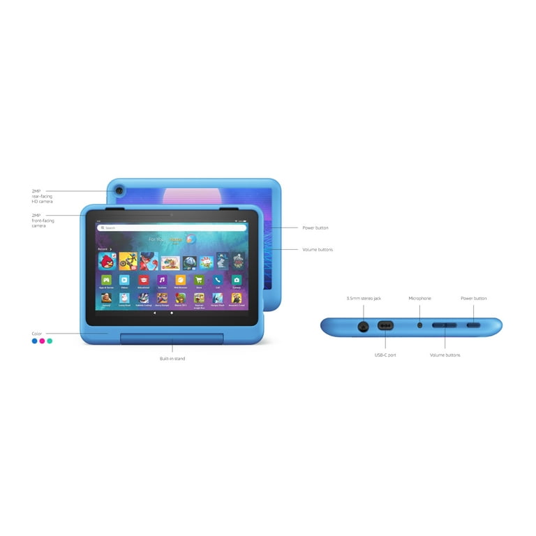 Tablet  Fire HD 8 12TH Gen (2022) 32GB/2GB Ram de 8 2MP/2MP